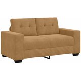  Dvosjed Smeđa 160 cm Baršun | shoptok.hr