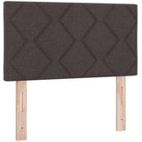  Boxspring krevet s madracem Tamno smeđa 90 x 190 cm Tkanina | shoptok.hr
