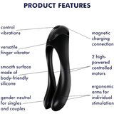 Satisfyer Naprstni vibrator Candy Cane | Shoptok.si