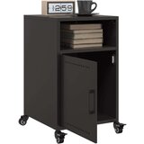 vidaXL Noćni ormarići 2 kom crni 36x39x59 cm čelični | shoptok.hr