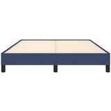  Okvir za krevet bez madraca plavi 140 x 200 cm od tkanine | shoptok.hr