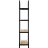  Polica Sonoma hrast 80 x 30 x 146 cm Konstruirano drvo | Eponuda.com