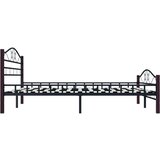  Za krevet crni metalni 160 x 200 cm | shoptok.hr