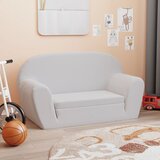 The Living Store Otroški Raztegljiv Kavč Počivalni Stol Sive Barve -, (21419667) | Shoptok.si