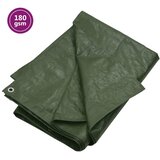 vidaXL Ponjava 180 g/m² 8x12 m zelena HDPE, (20821523) | Shoptok.si