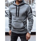 DStreet Bluza męska z kapturem ciemnoszara | Shoptok.si