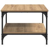  Kava Stol Umjetnički hrast 55 x 55 x 40 cm Konstruirano drvo | shoptok.hr