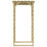 Pergole s krovom 4 kom 100 x 90 x 200 cm impregnirana borovina | shoptok.hr
