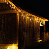  Božićna LED zavjesa s daljinskim upravljačem 300 LED – toplo bijela | shoptok.hr