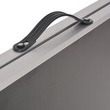  Sklopivi stol za lijepljenje od MDF-a i aluminija 200 x 60 x 78 cm | shoptok.hr