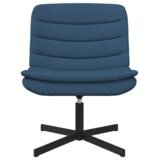 Vrtljiv stol Modra 63 x 75 x 76 cm blago, (5000288943) | Shoptok.si
