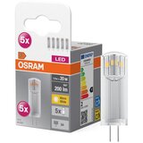 KOMPLET 5x LED sijalica PIN G4/1,8W/12V 2700K - Osram Cene