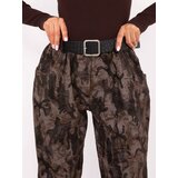 MODA ITALY Trousers-IT-SP-242975.84-dark brown | Shoptok.si