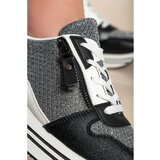Fenzy Modne Tenisice S Ukrasnim Detaljem, Crne | shoptok.hr