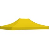 Krov za šator za zabave 4 x 3 m žuti 270 g/m² | shoptok.hr