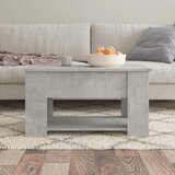  Stolić za kavu boja betona 79 x 49 x 41 cm konstruirano drvo | shoptok.hr