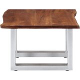  Stolić za kavu sa živim rubovima 60x60x40 cm od bagremovog drva | shoptok.hr