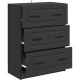  Ormar s ladicama Crna 66 x 34,5 x 87 cm Konstruirano drvo | Eponuda.com