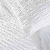 Douceur d intérieur Bela enojna posteljnina iz krepa 140x200 cm Plissia – | Shoptok.si