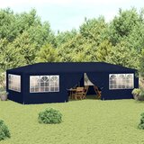  Profesionalni šator za zabave 4 x 9 m plavi 90 g/m² | shoptok.hr
