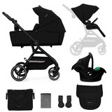 Kinderkraft KOLICA YOXI 3u1 MINK PRO PURE BLACK | ePonuda.com