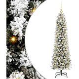  Umjetno božićno drvce s stalakom Zelena i bijela 150 cm | shoptok.hr