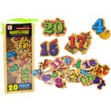  Set of Wooden Number Picture Magnets, 20 pieces Cijene