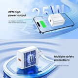 Remax kućni punjač kiddy RP-U137 25W fast charger ue beli | Eponuda.com