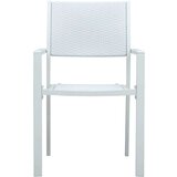  5-dijelni vrtni blagovaonski set bijeli | shoptok.hr