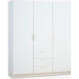  Ormar sa 3 vrata i 3 ladice 144x176cm, Bijela | Eponuda.ba