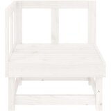  Kutna vrtna sofa od masivne borovine bijela | shoptok.hr