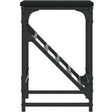 vidaXL Regal za čevlje črn 60x30x45 cm inženirski les | Shoptok.si