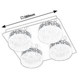  Stropna LED svjetiljka HILARY 20W | shoptok.hr