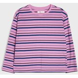 Sinsay Pamučna oversize majica dugih rukava na pruge | shoptok.hr