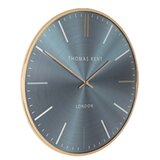 Dekordom Zidni sat oyster 65cm 781105 - steelblue/gold - dcs Dekordom Zidni sat oyster 65cm 781105 - steelblue/gold - dcs Slike