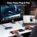 Ugreen USB 3.0 stikalo za 2 računalnika, ki si delita naprav | Shoptok.si