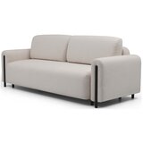 ELTAP Sivo-bež sklopiva/s prostorom za odlaganje sofa od bouclé tkanine 244 cm Arcadova – | shoptok.hr