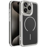 AVIZAR Ohišje MagSafe za iPhone 15 Pro hibridna ojačana zasnova, Črna, (5000190288) | Shoptok.si