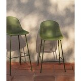 Kave Home Zelena metalna/plastična vrtna barska stolica Quinby – | shoptok.hr