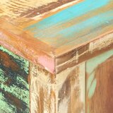  Konzolni stol od masivnog obnovljenog drva 120 x 40 x 75 cm | Eponuda.ba