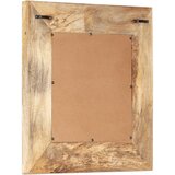  Ručno izrezbareno ogledalo 50 x 50 x 2,5 cm masivno drvo manga | Eponuda.com