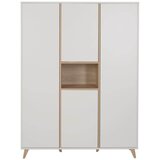 Qu-ax trokrilni ormar loft white Cijene