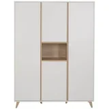 trokrilni ormar loft white