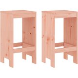  Barski stolci 2 kom 40 x 36 x 75 cm od masivne duglazije | shoptok.hr