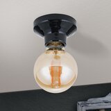 Orion stropna svetiljka frost 1xE27/60W/230V crna | Eponuda.com