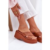 Boto Women's Platform And Wedge Sandals Camel Nelithraea | Shoptok.si