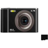 INF digitalni fotoaparat 2.7K 48MP 1080P, 16x zoom, 32GB spominska kartica black, (21266050) Cene