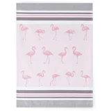 Zwoltex Unisex's Dish Towel Flamingi Pink/Pattern
