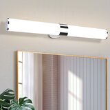 Nettlife sodobna kromirana LED svetilka za ogledalo 60 cm, 15 W, 4000 K, nevtralno bela, vodoodporna IP44, (5000491190) Cene