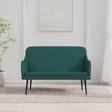  Klupa tamnozelena 110 x76 x 80 cm od tkanine | Eponuda.com